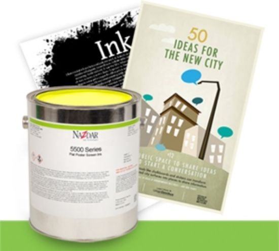 Slika Nazdar 5500 Series SV Fluorescent Screen Ink