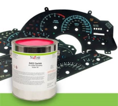 Slika Nazdar 8400 Series CVIM Conventional Insert Mold Decorating Screen Inks