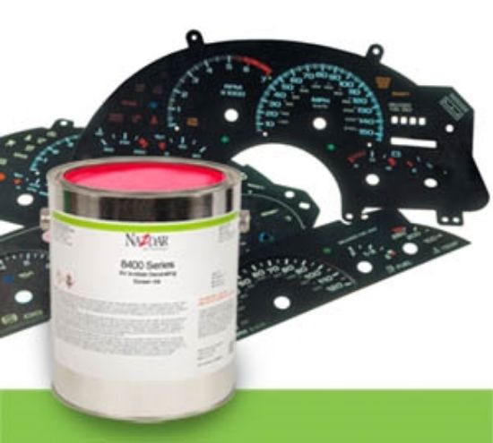 Slika Nazdar 8400 Series CVIM Conventional Insert Mold Decorating Screen Inks