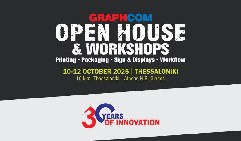 Picture for category Graphcom Open House in Thessaloniki in October 2025