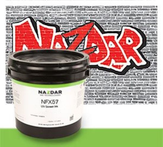 Εικόνα της Nazdar NFX57 High Gloss Anti-Graffiti Clear UV Screen Ink