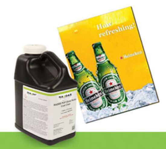 Εικόνα της Nazdar Nazkote RA2000 UV POP Gloss Roller Coat Clear