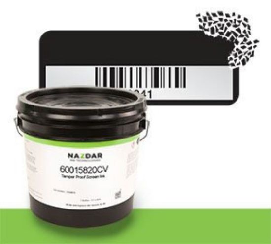 Εικόνα της Nazdar 60015820CV UV Tamper Proof Clear