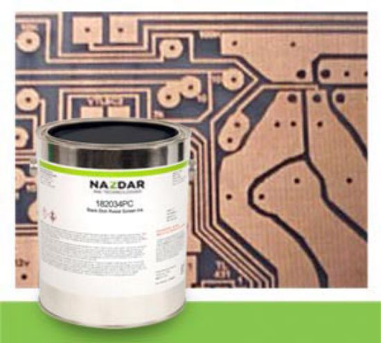 Εικόνα της Nazdar 182034PC Black Etch Resist Screen Ink